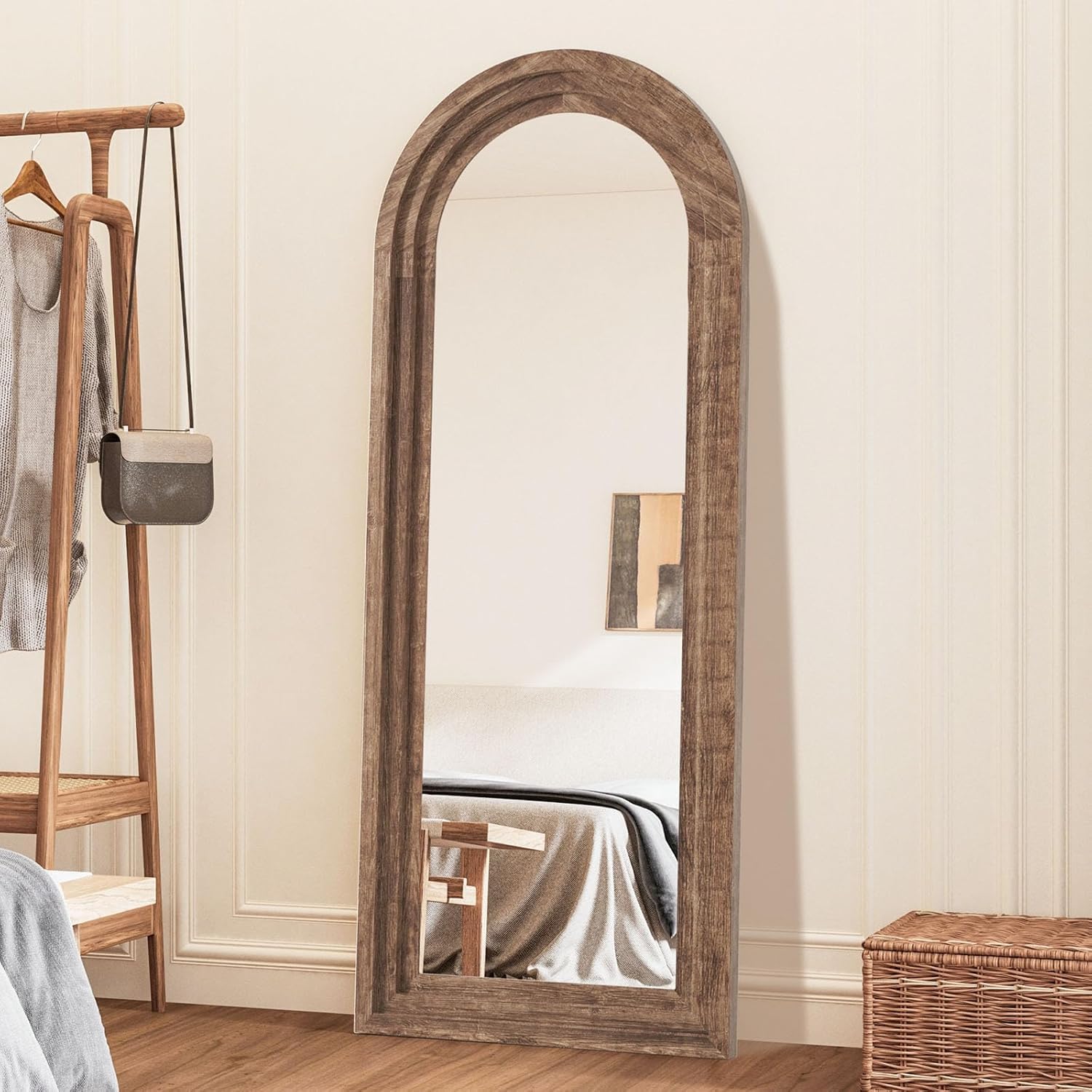 Arch Mirror Leaning - Espejo Arqueado de Cuerpo Entero con