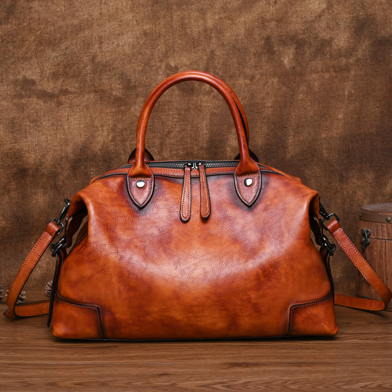 Interior Design Vintage Style - LOMCEL TY29: bolso de cuero de