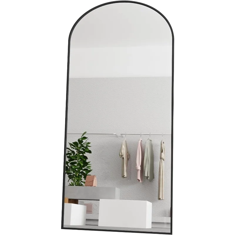Arch Mirror Leaning - Espejo seguro arqueado de longitud completa,