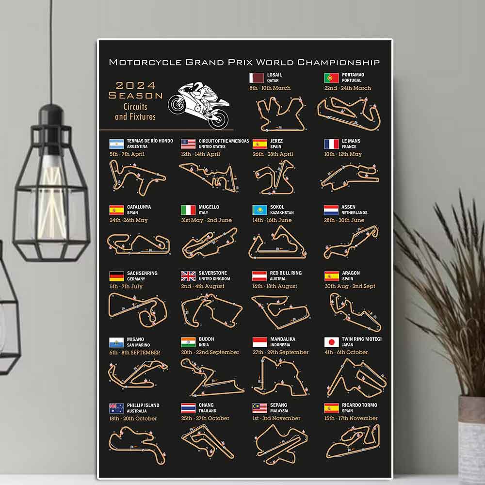 Interior Design Sketch - Póster de pista de Gran Premio