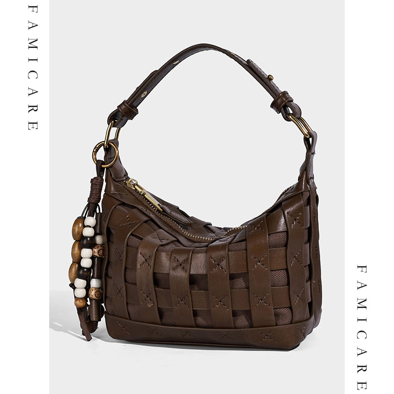 Interior Design Vintage Style - 2025 nuevo bolso de mano tejido