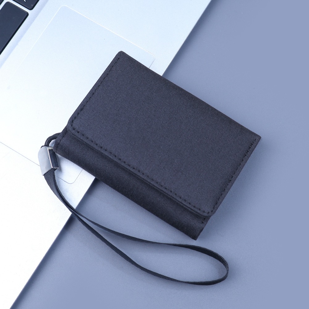 Interior Design Vintage Style - Cartera Corta para Hombre de Lona