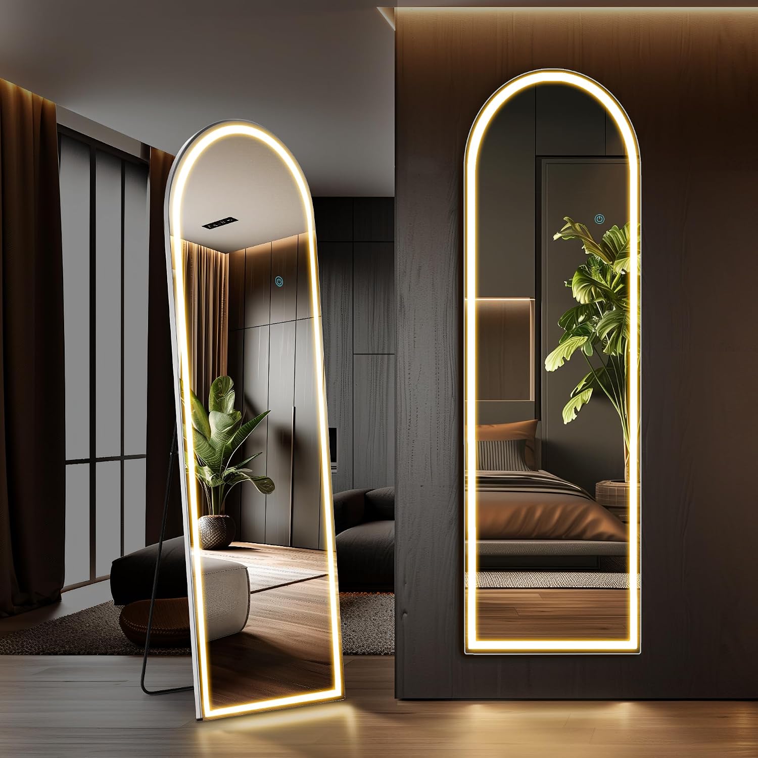 Arch Mirror Leaning - Espejo Arqueado de Cuerpo Entero de