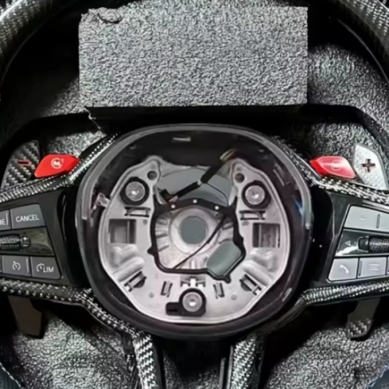 Volante de coche de fibra de c - Interior Design App reseña y precio