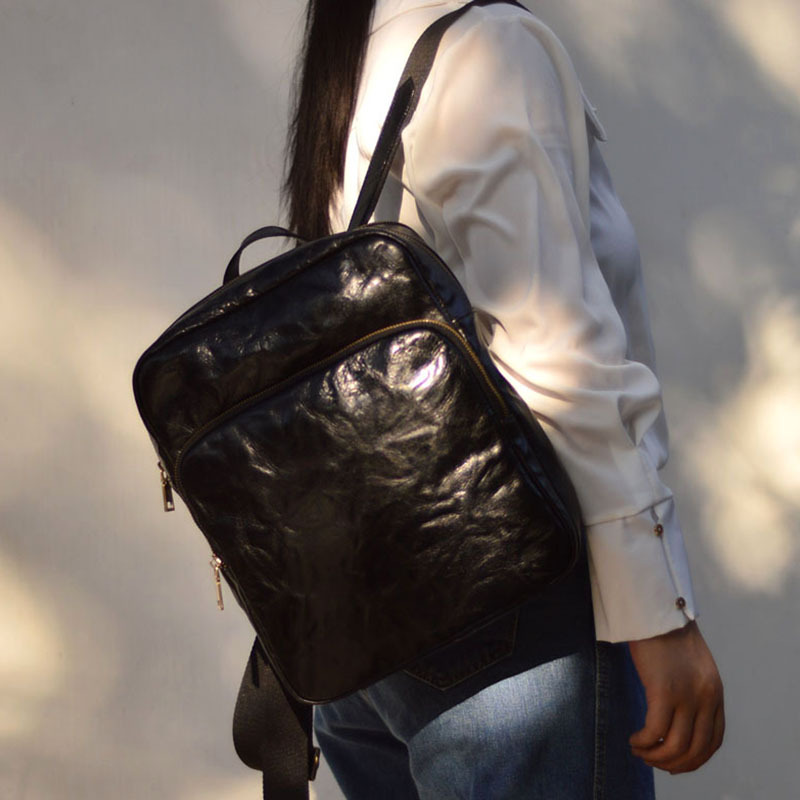 Mochila AETOO de cuero de vaca - Interior Design Vintage Style reseña y precio
