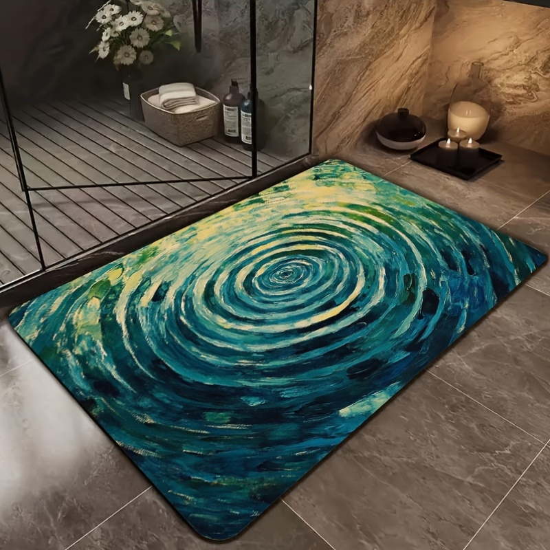 Alfombra con Estampado Abstrac - Printed Rug Abstract reseña y precio