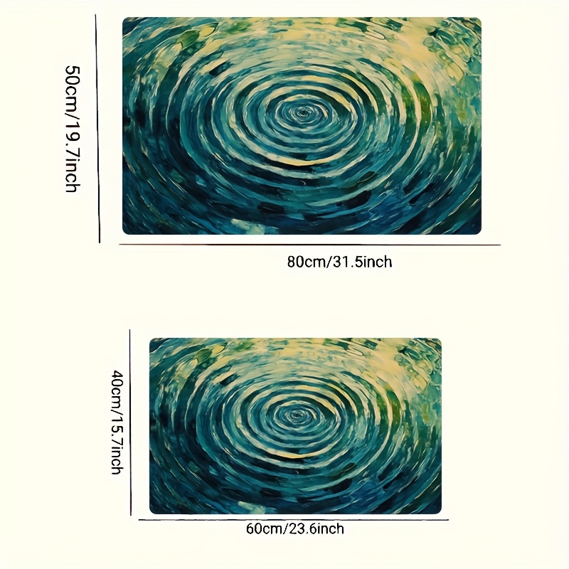 Alfombra con Estampado Abstrac - Printed Rug Abstract reseña y precio