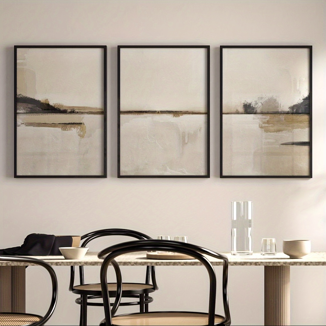 3 unids/set de impresiones en  - Abstract Canvas Set reseña y precio