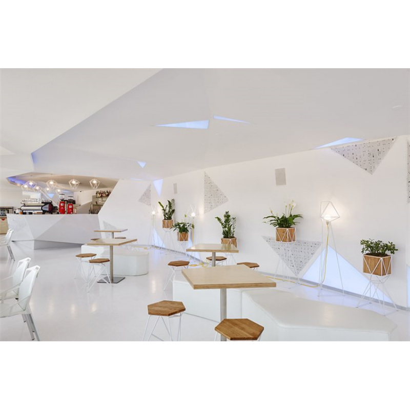 Diseño de mostrador de café mo - Interior Design Layout reseña y precio
