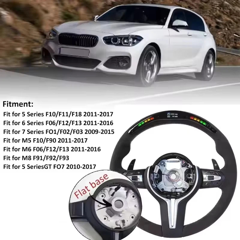 Volante de cuero para BMW F10  - Interior Design App reseña y precio