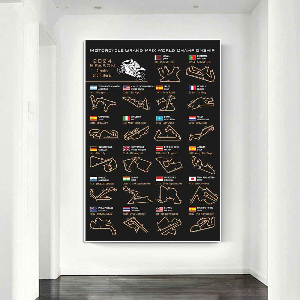 Póster de pista de Gran Premio - Interior Design Sketch reseña y precio