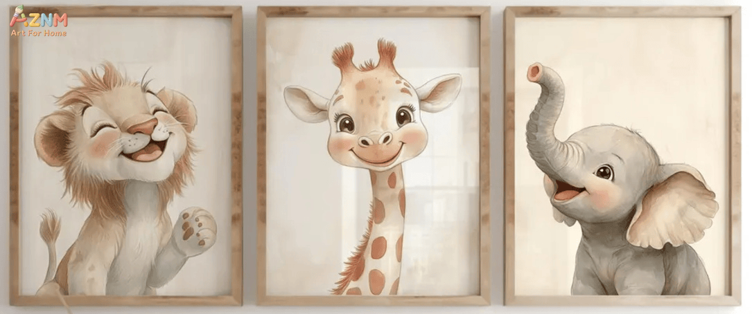 [2D Plano] 1/3 piezas de póste - Abstract Canvas Set reseña y precio
