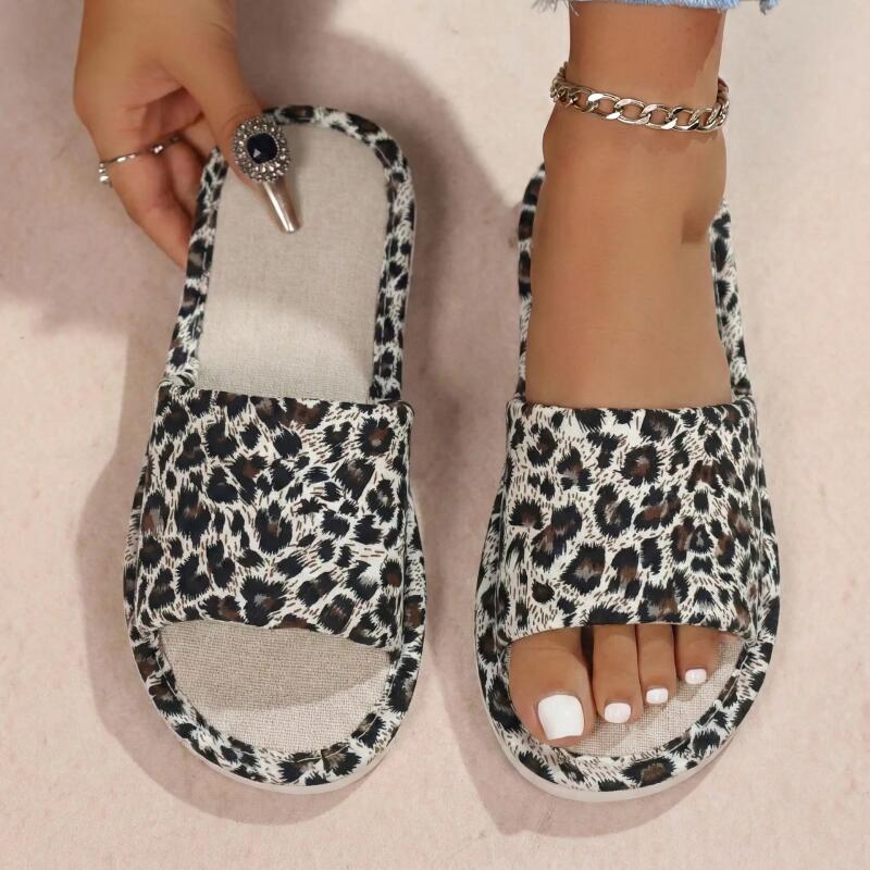 Pantuflas de Lino con Estampad - Linen Roller Blind reseña y precio