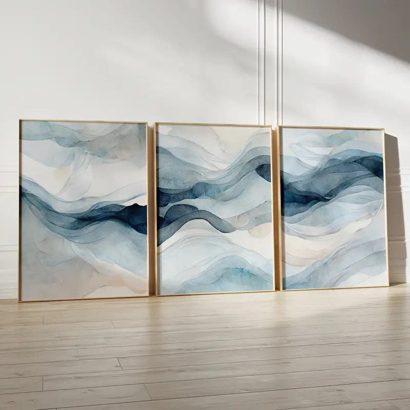 3 unids/set moderno abstracto  - Abstract Canvas Set reseña y precio
