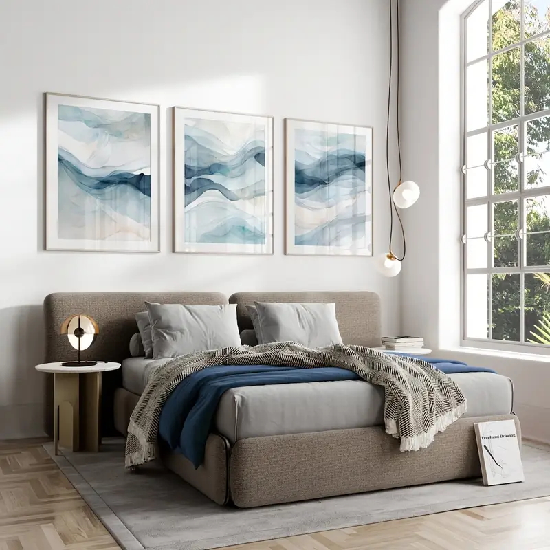 3 unids/set moderno abstracto  - Abstract Canvas Set reseña y precio