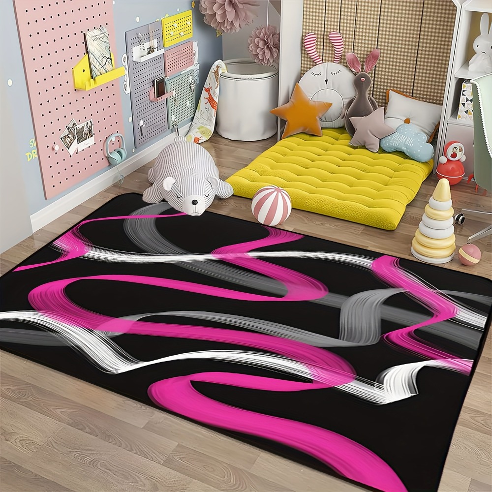Alfombra Geométrica a Rayas Ro - Printed Rug Abstract reseña y precio