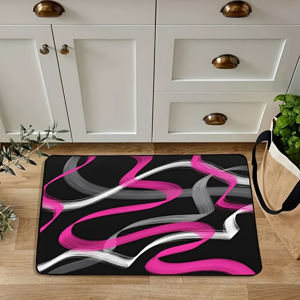 Alfombra Geométrica a Rayas Ro - Printed Rug Abstract reseña y precio