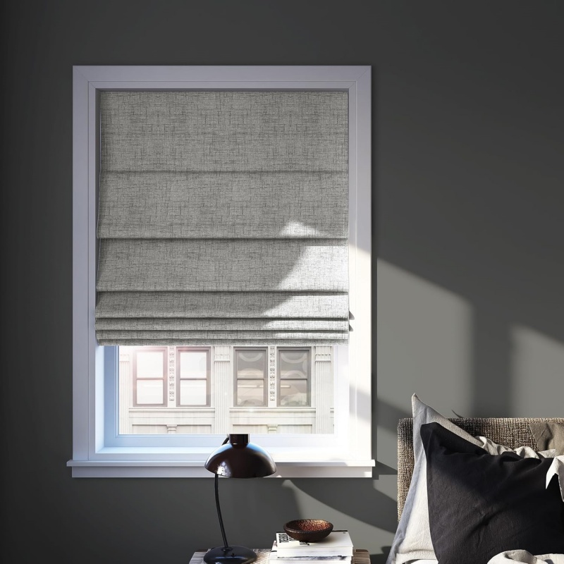 Persianas Romanas Modernas de  - Linen Roller Blind reseña y precio