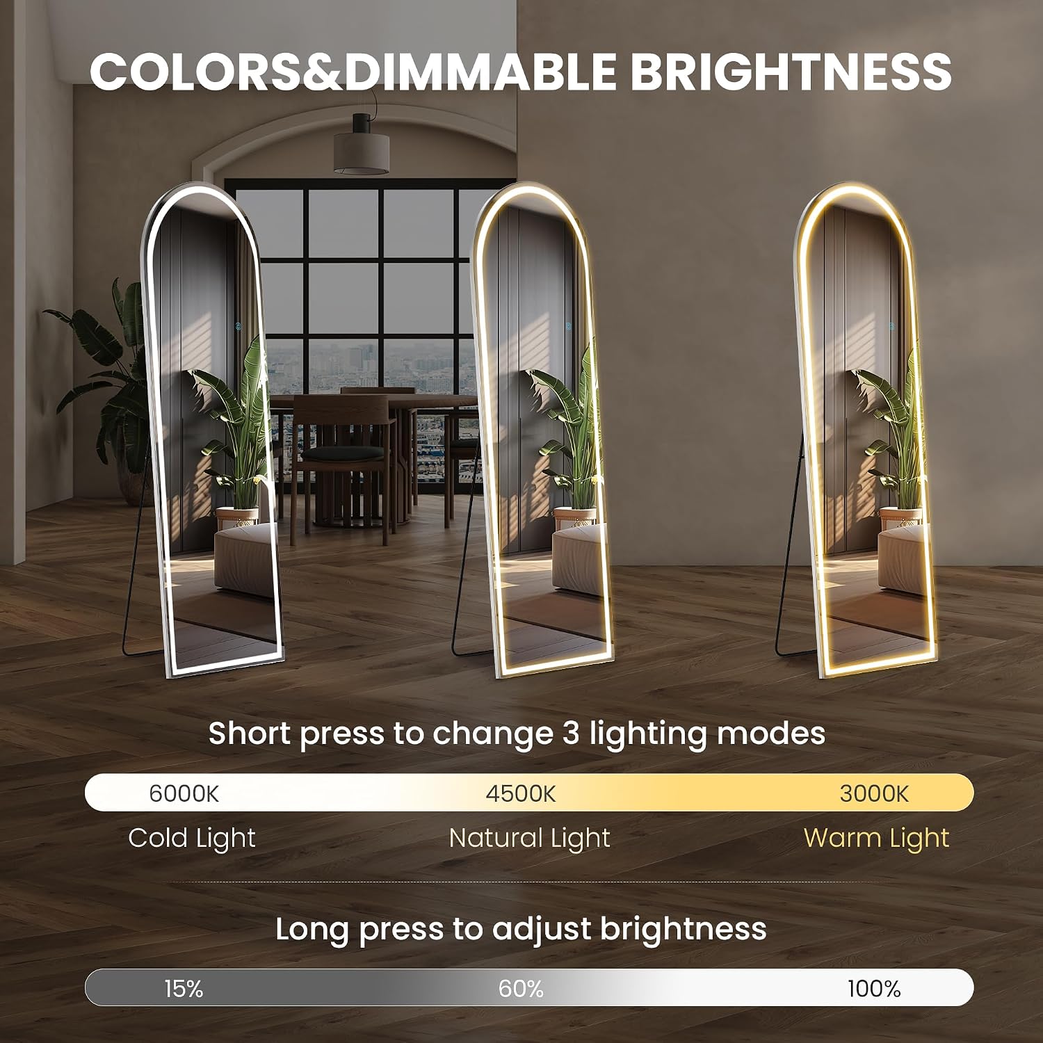 Espejo Arqueado de Cuerpo Ente - Arch Mirror Leaning reseña y precio