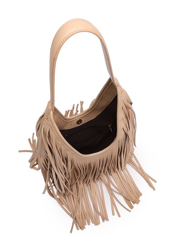 Bolso Tote con Flecos Estilo V - Interior Design Vintage Style reseña y precio