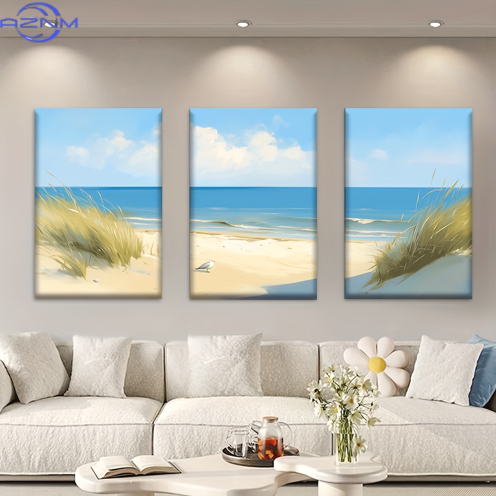3 piezas/juego, pintura en lie - Abstract Canvas Set reseña y precio