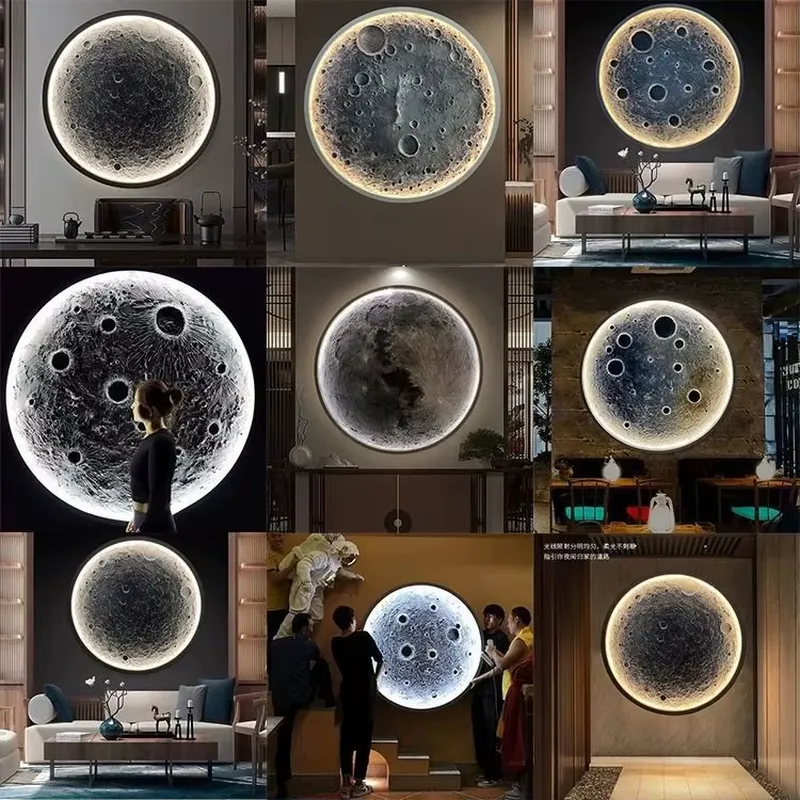 Lámpara Lunar 3D LED, Luz Noct - Interior Design Living Room Ideas reseña y precio