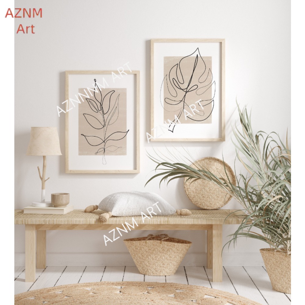 Juego de impresión artística d - Abstract Canvas Set reseña y precio