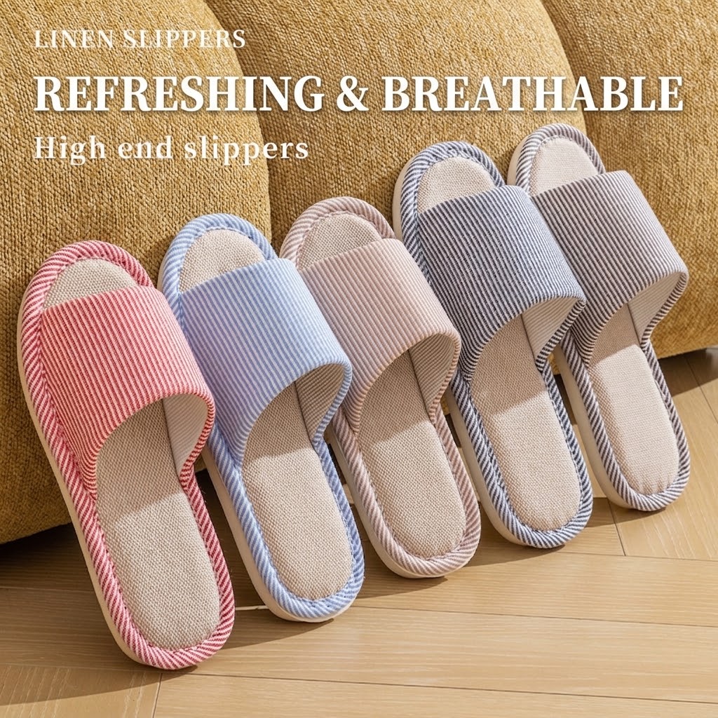 Pantuflas de Lino Transpirable - Linen Roller Blind reseña y precio