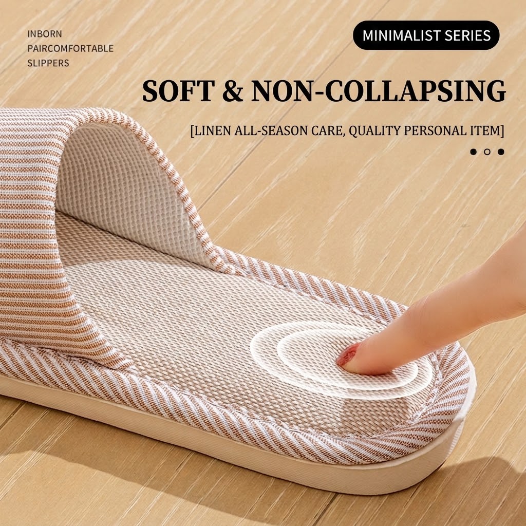 Pantuflas de Lino Transpirable - Linen Roller Blind reseña y precio